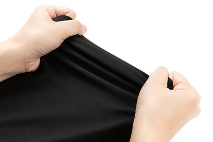 Sauna Sweat Shorts for Women – High-Waist Tummy Control Workout Shaper with Hook Closure