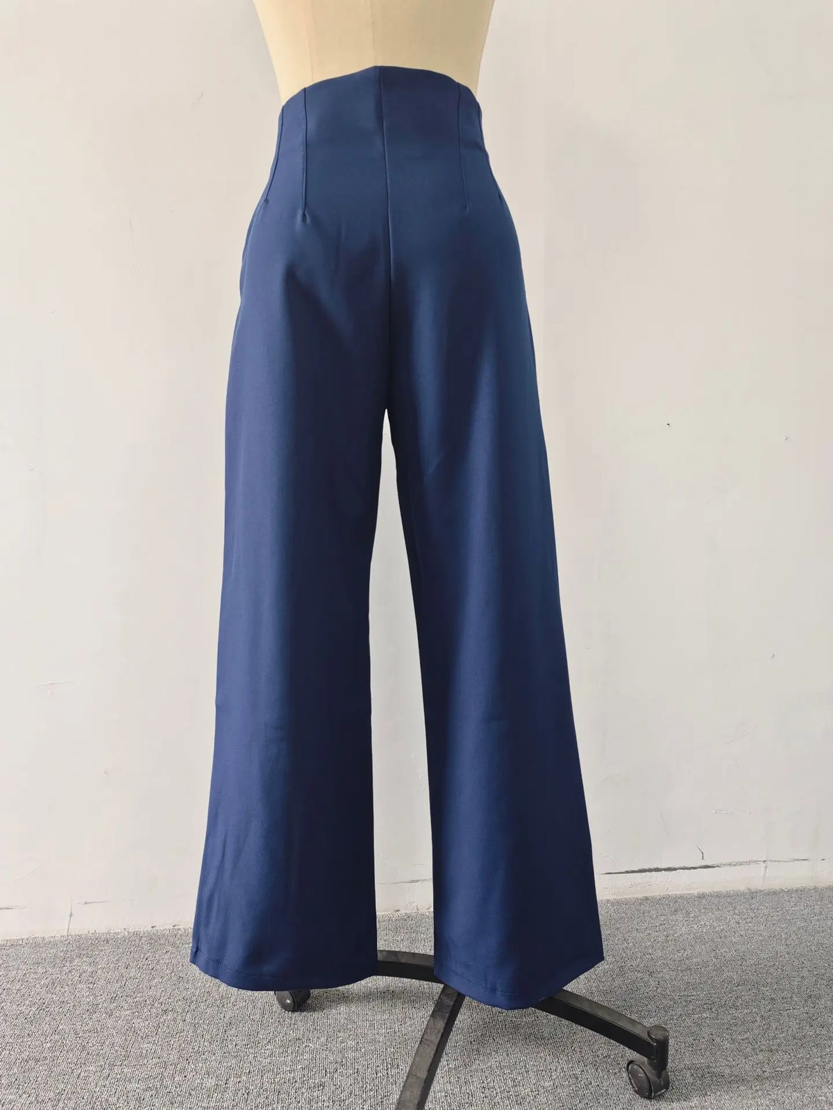 High-Waist Wide-Leg Dress Pants for Women – Tailored Office Trousers