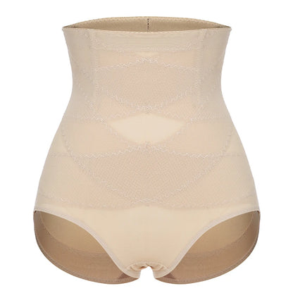 High-Waist Tummy Control Shapewear Briefs – Cross Compression Butt-Lifting Panties for Women