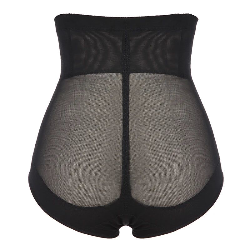 High-Waist Tummy Control Shapewear Briefs – Cross Compression Butt-Lifting Panties for Women