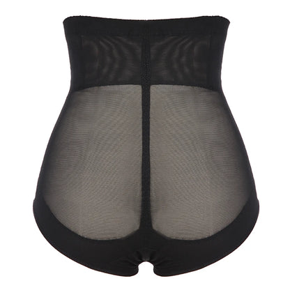 High-Waist Tummy Control Shapewear Briefs – Cross Compression Butt-Lifting Panties for Women