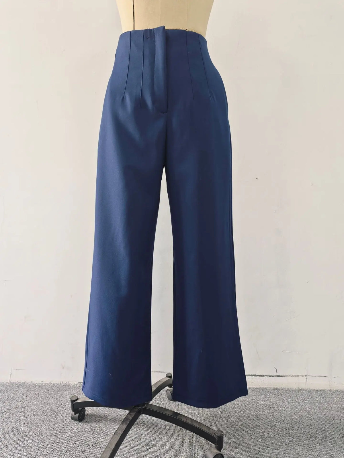 High-Waist Wide-Leg Dress Pants for Women – Tailored Office Trousers