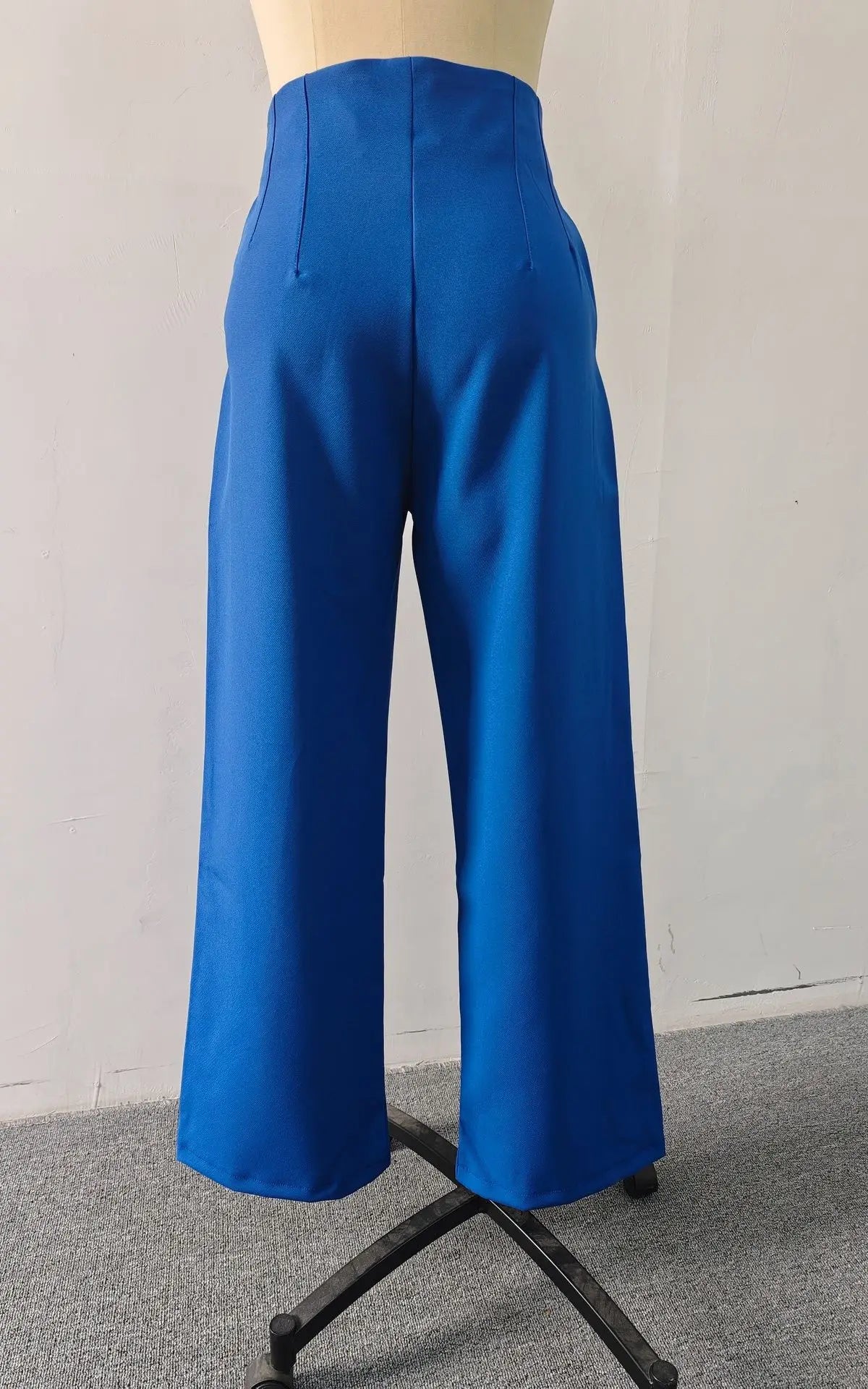 High-Waist Wide-Leg Dress Pants for Women – Tailored Office Trousers