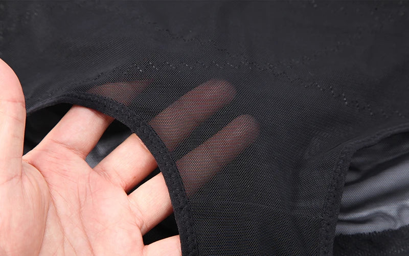 High-Waist Tummy Control Shapewear Briefs – Cross Compression Butt-Lifting Panties for Women