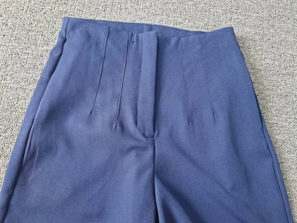 High-Waist Wide-Leg Dress Pants for Women – Tailored Office Trousers